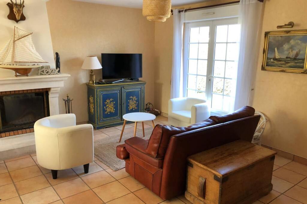 Belle maison néo-bretonne à 5 minutes de la mer Tréveneuc Esterno foto
