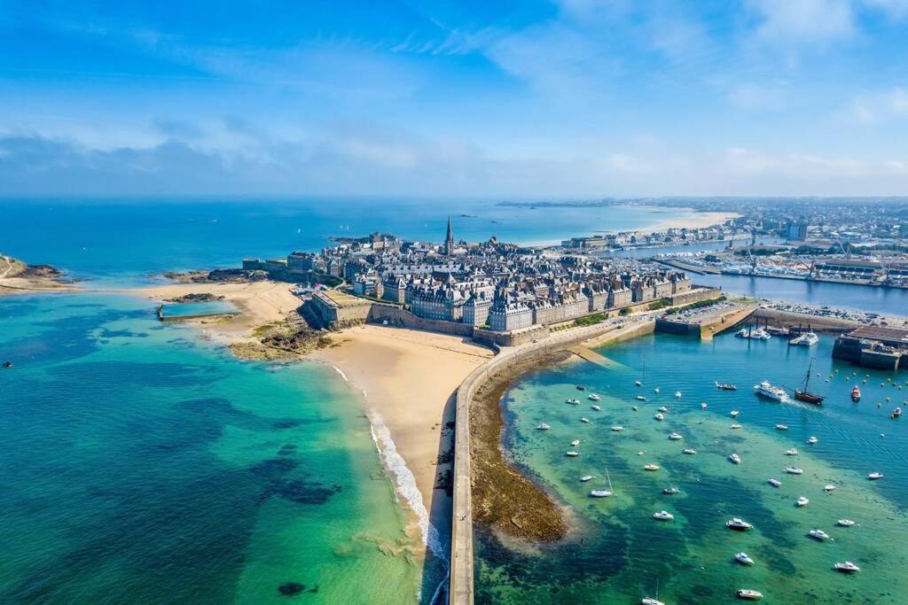 Belle maison néo-bretonne à 5 minutes de la mer Tréveneuc Esterno foto